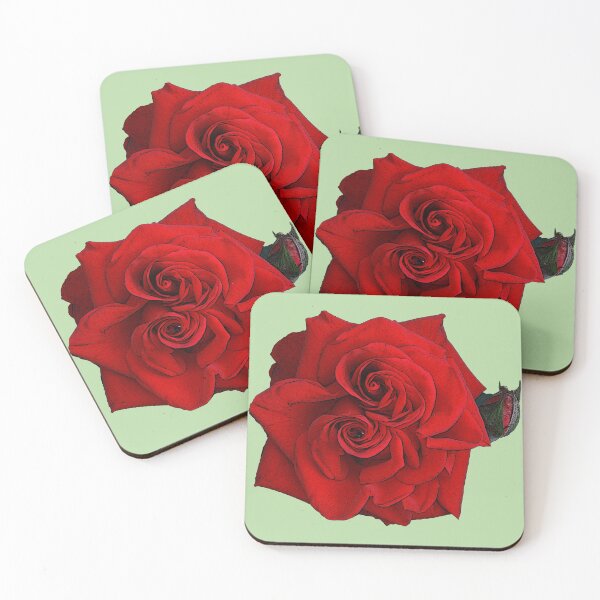 Item preview, Rare Double Red Rose designed and sold by monica-mirt.