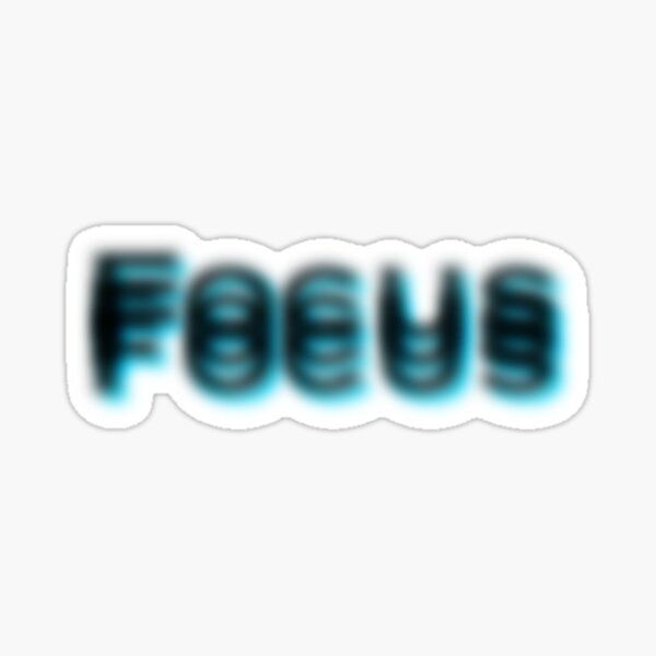 Focus Sticker