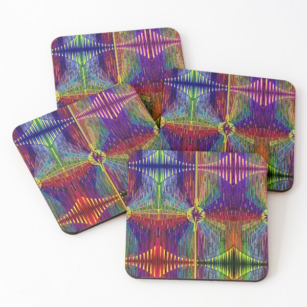 Item preview, Psychedelic Abstract colourful work 260 designed and sold by CallumHoare.