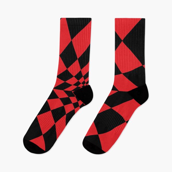 Item preview, Red and Black Op Art designed and sold by GingerEccentric.