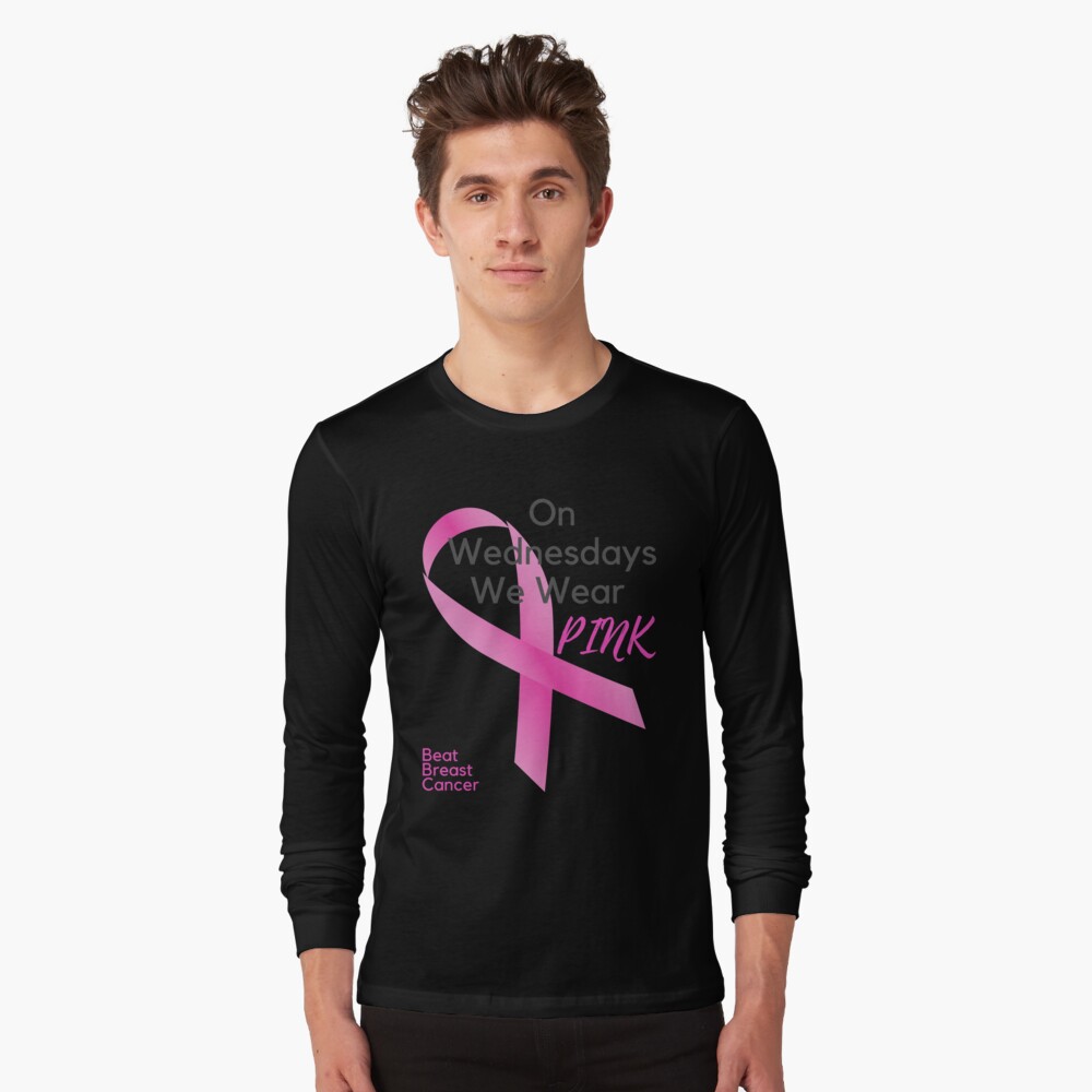 We wear Pink Breast cancer awareness Rams shirt - Kingteeshop