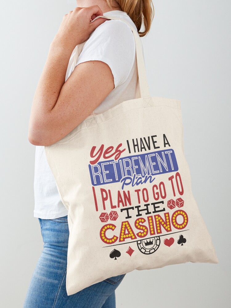 Canvas Tote Bags It's only a Gambling Problem if I'm Losing Casino Reusable  Shopping Funny Gift Bags
