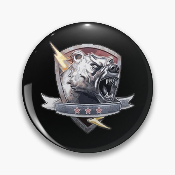 Item preview, Modern Warfare - Emblem 'Bear Bites' designed and sold by AllTheDesigns.