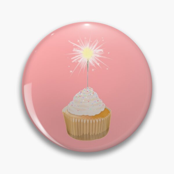 Artikelvorschau, Konfetti Cupcake mit Wunderkerze bestreuen entworfen und verkauft von Jay-cm.
