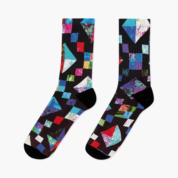Item preview, Modern Geometric Patchwork Pattern designed and sold by suekieper.