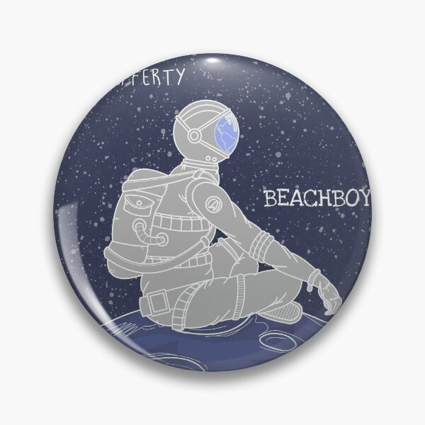McCafferty Beachboy Album Cover Pin
