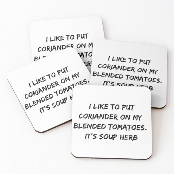 Item preview, Herb pun I like to put coriander on my blended tomatoes. It’s soup herb designed and sold by Jeangel97.