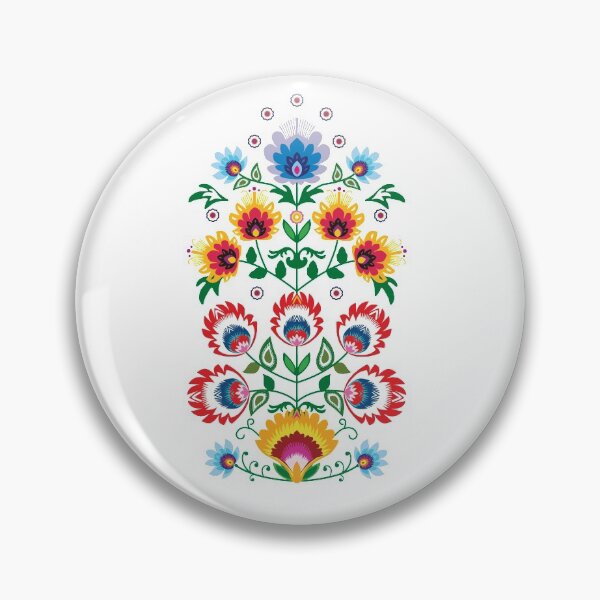 Item preview, Unique folk composition on white designed and sold by FK-UK.