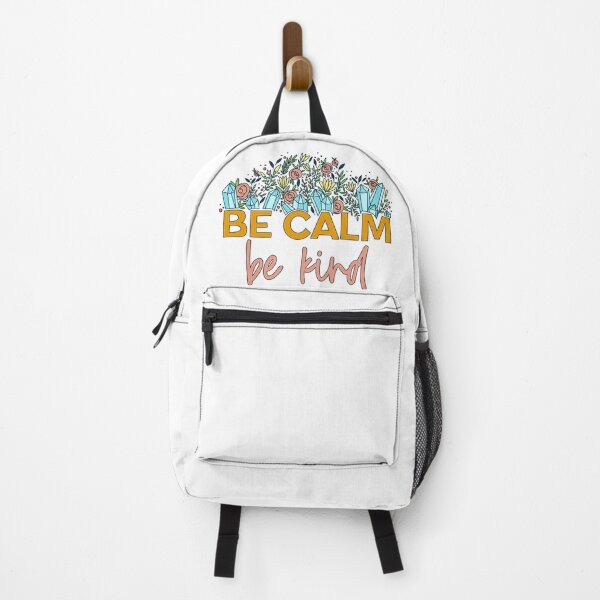 Item preview, Be Calm Be Kind Quote Crystal Floral Illustration designed and sold by famorack.