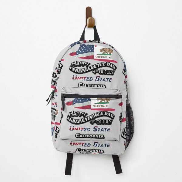 Item preview, Happy 4th Of July California State, Happy Independence USA Gift, Design with Flags for each state in the United States. designed and sold by roji-world-shop.