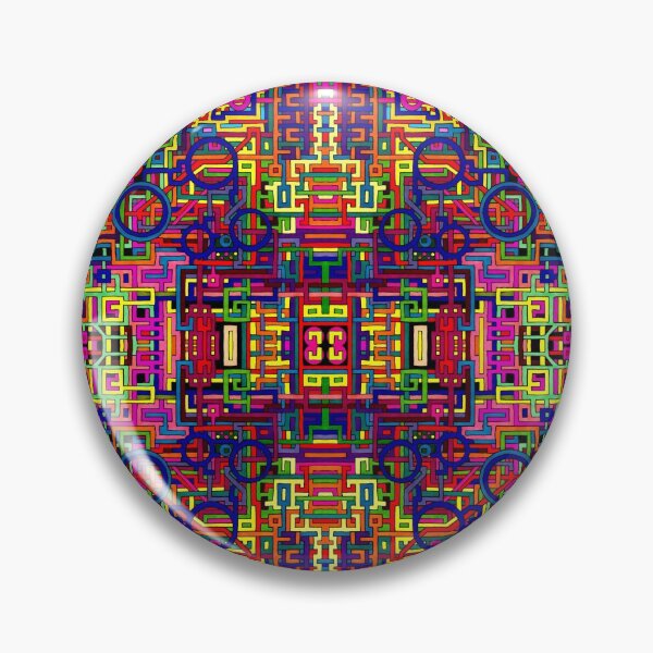 Item preview, Psychedelic Abstract colourful work 256 designed and sold by CallumHoare.