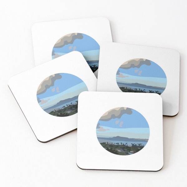Item preview, Hawaiian view designed and sold by karlys-stickers.
