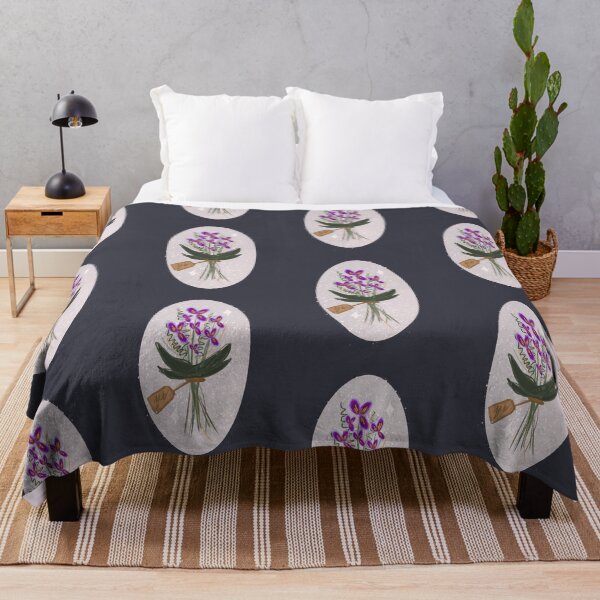 Item preview, February birth flower- violet designed and sold by mad paints.