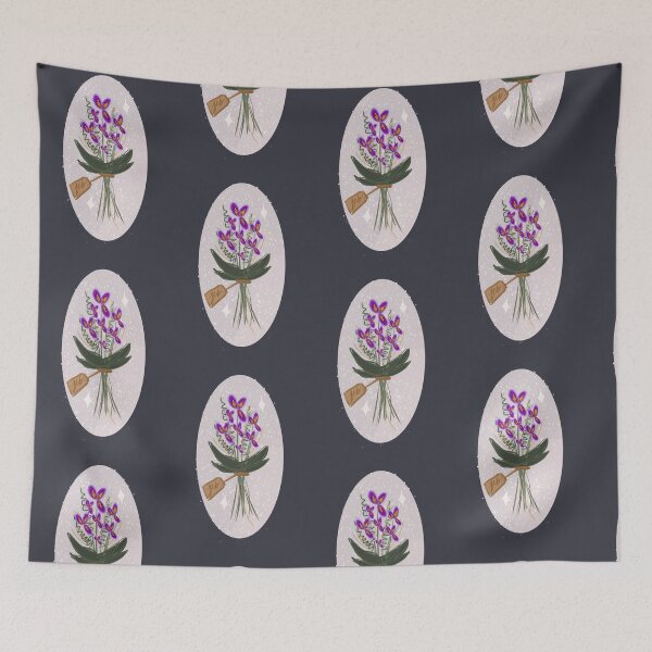 Item preview, February birth flower- violet designed and sold by mad   paints.