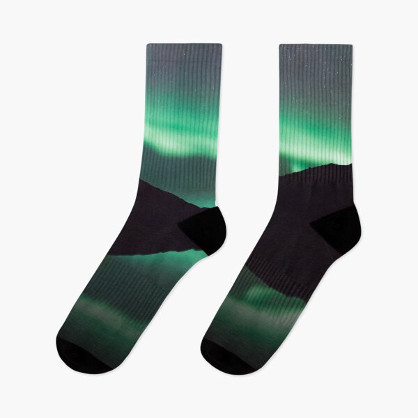 Item preview, Green Aurora Borealis Silhouette designed and sold by Tim Scott.