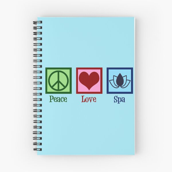 Item preview, Peace Love Spa Lotus Flower designed and sold by Epic Love Designs.