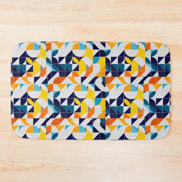 Item preview, Colourful geometric tiles pattern designed and sold by carolviola87.