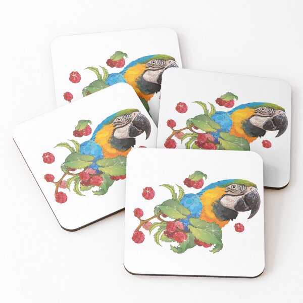Item preview, Blue and yellow macaw designed and sold by obscurite.
