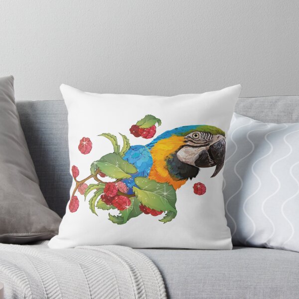 Item preview, Blue and yellow macaw designed and sold by obscurite.