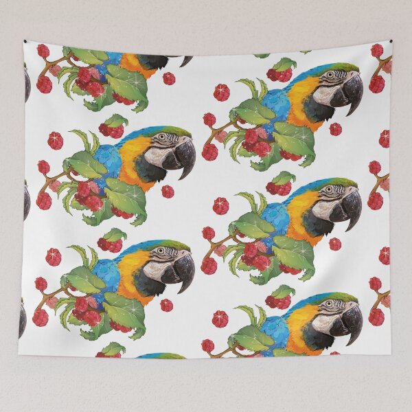 Item preview, Blue and yellow macaw designed and sold by obscurite.