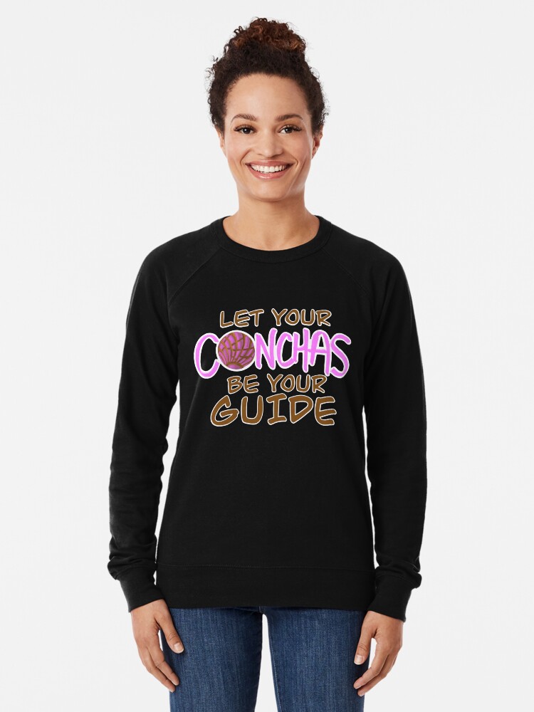 Alternate view of Let Your Conchas Be Your Guide Lightweight Sweatshirt