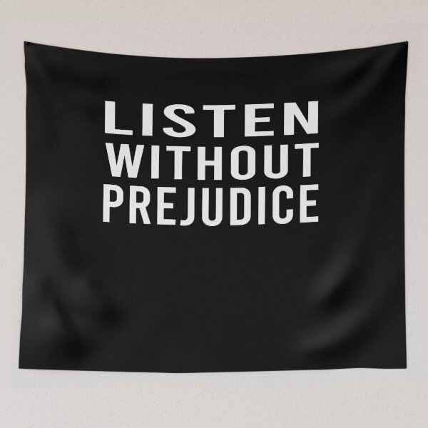 Item preview, Listen Without Prejudice designed and sold by osamamohamad.