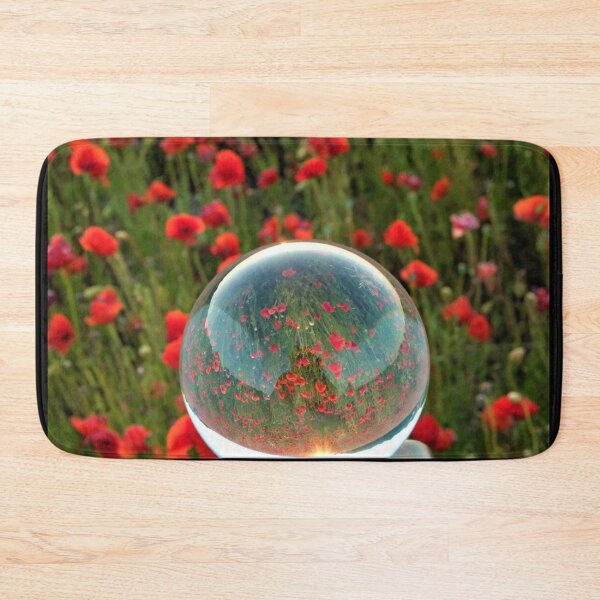 Item preview, Poppy field through a lensball - Dorset designed and sold by photosforall.