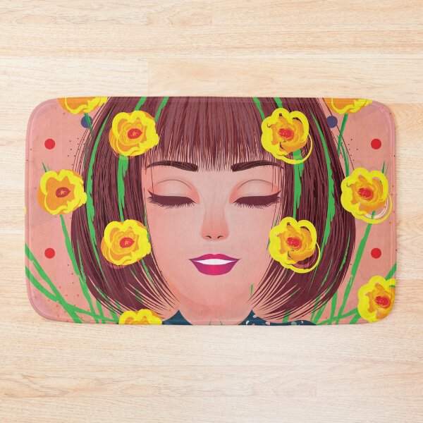 Item preview, Dreamer floral girl      designed and sold by Salma Ismail.