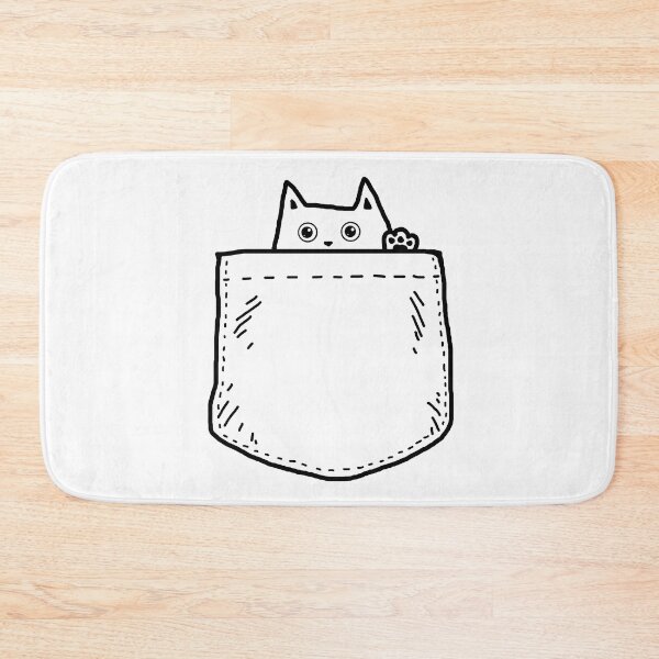 Item preview, Pocket Cat - Black designed and sold by crismk.