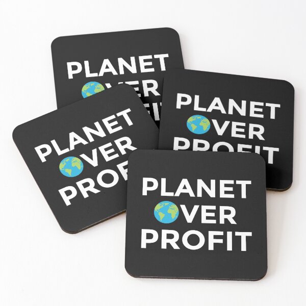 Item preview, Planet Over Profit - Earth Day; Climate Action designed and sold by EstelleStar.