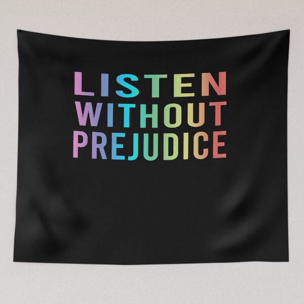 Item preview, Listen Without Prejudice designed and sold by osamamohamad.