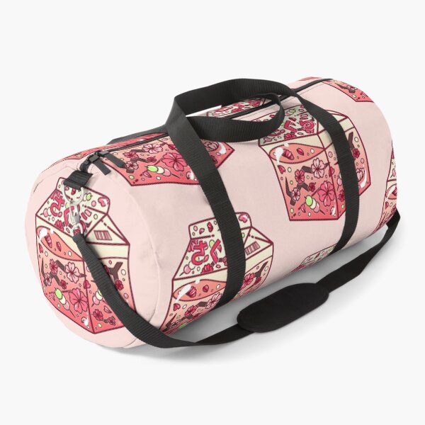 Glass Sakura Carton Duffle Bag