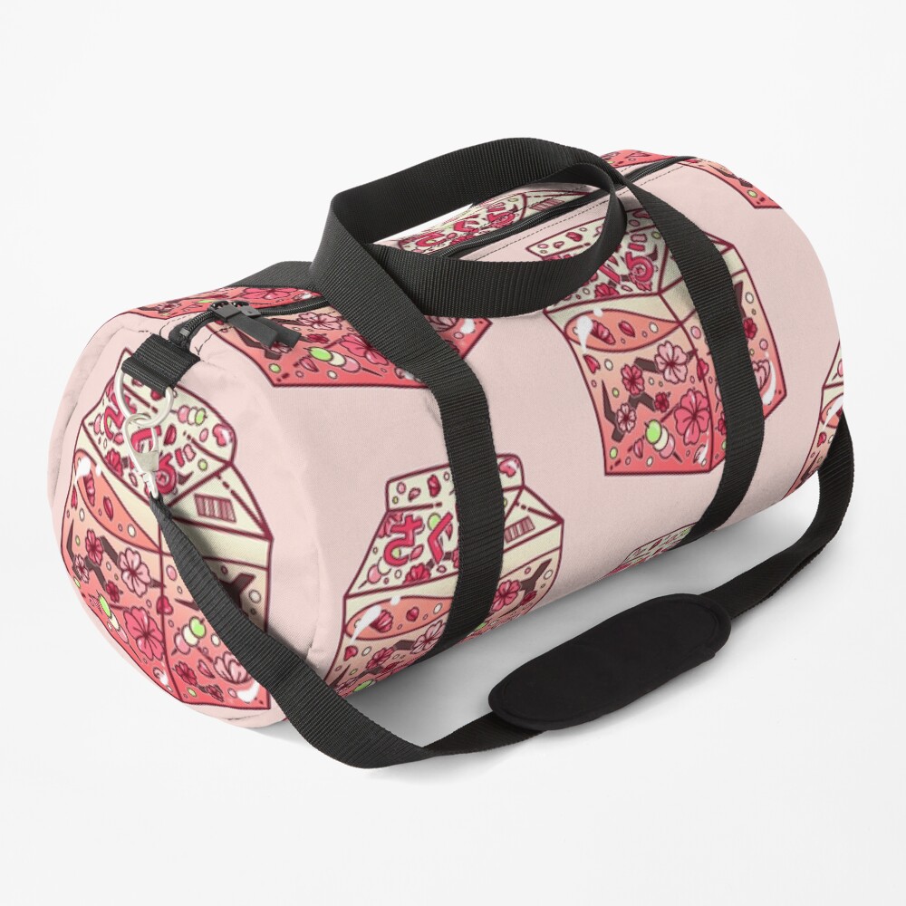 Glass Sakura Carton Duffle Bag