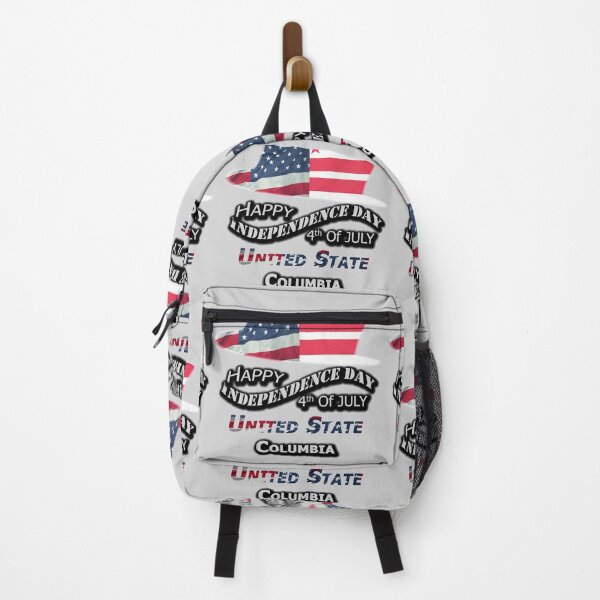 Item preview, Happy 4th Of July Columbia State, Happy Independence USA Gift, Design with Flags for each state in the United States. designed and sold by roji-world-shop.