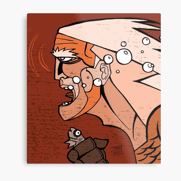 Aguaman Metal Print