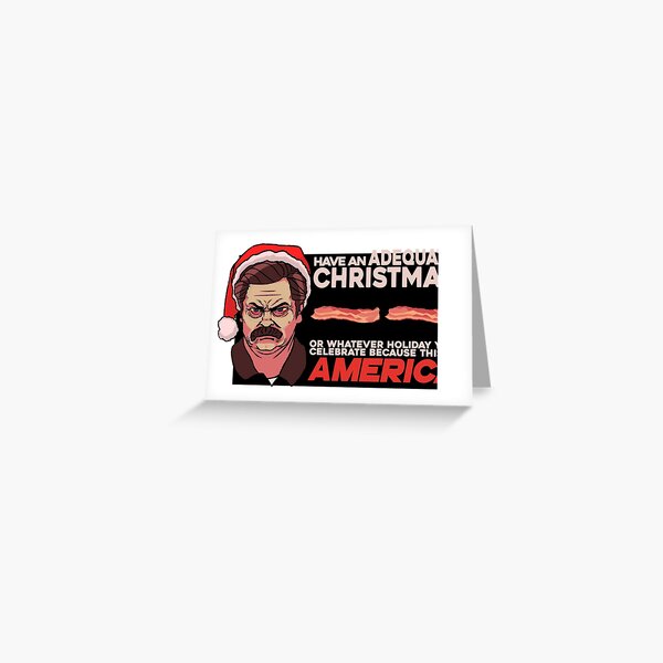 Item preview, A Ron Swanson Christmas V.2 designed and sold by zaofu.
