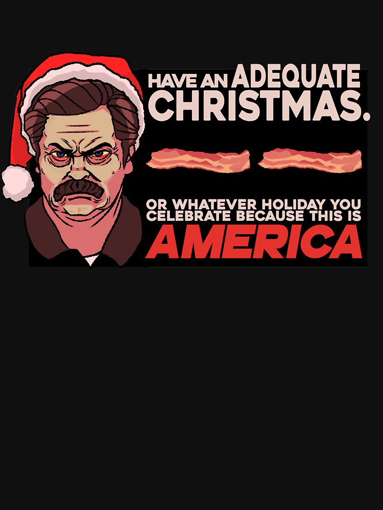 Disover A Ron Swanson Christmas V.2 Classic T-Shirt