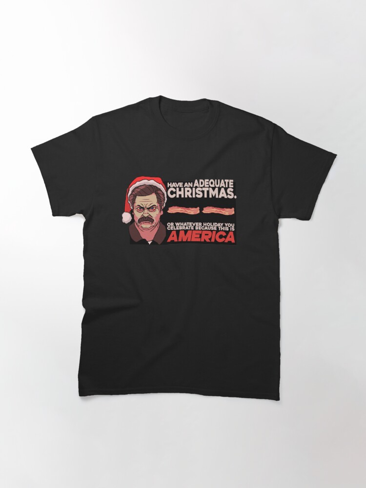 Discover A Ron Swanson Christmas V.2 Classic T-Shirt