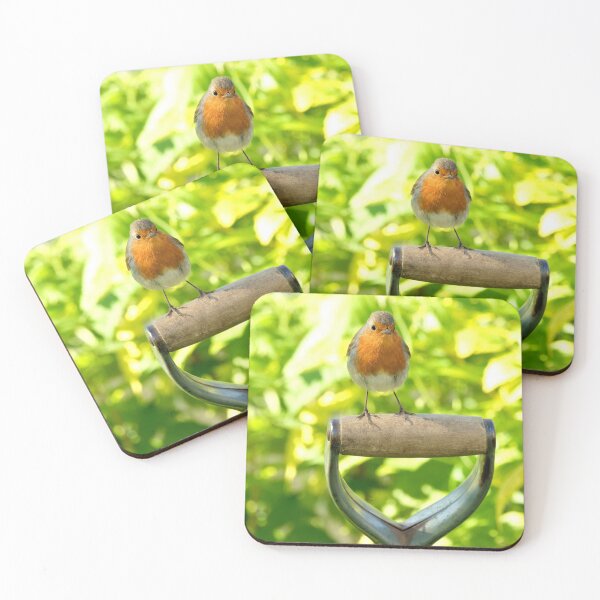 Item preview, Robin watching me work in the garden. designed and sold by photosforall.