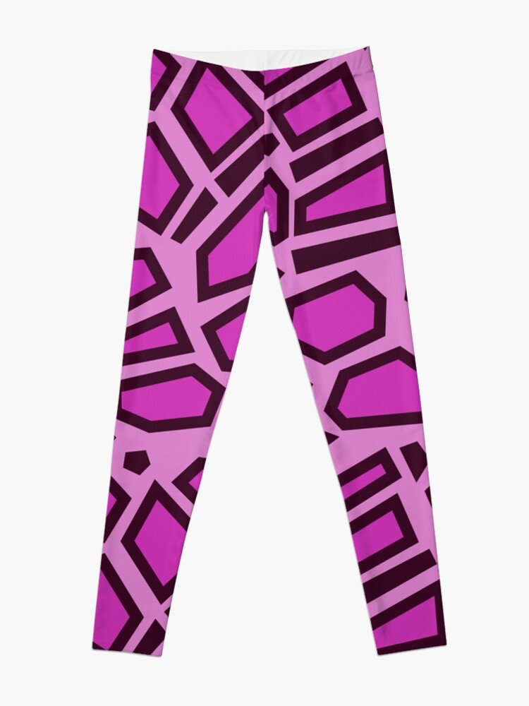 Alternate view of Kipo Pink Mega Jaguar Spots Leggings