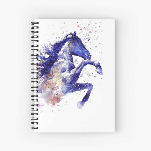 Cahier de dessins à spirale cheval 900015275