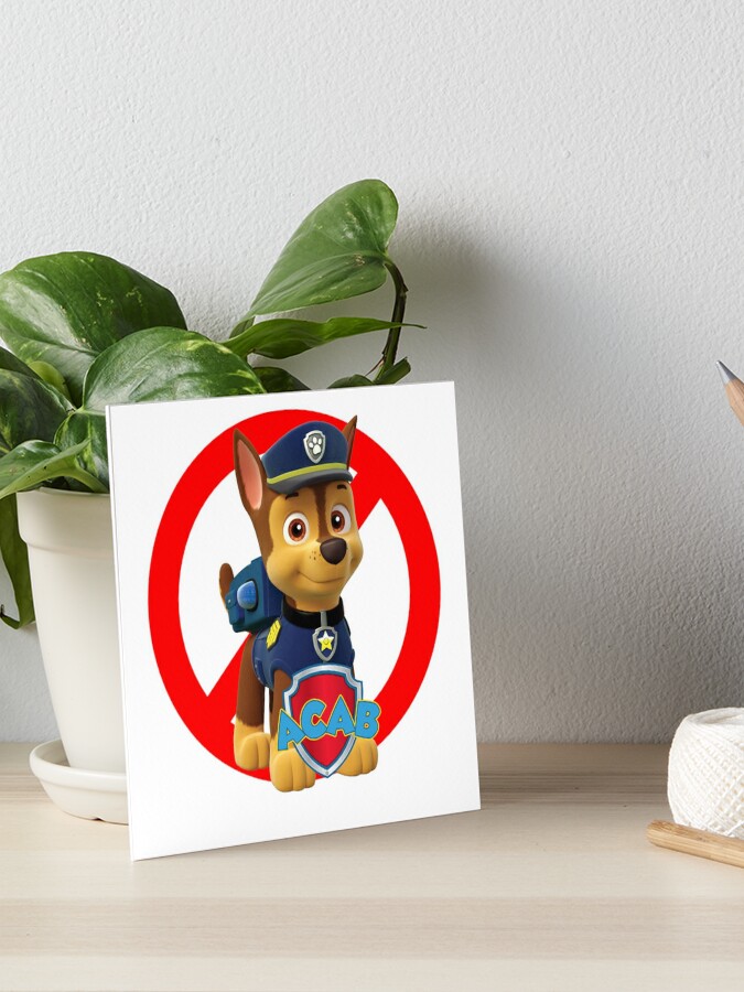 ACAB Paw Patrol Sticker Sticker for Sale by olivia122