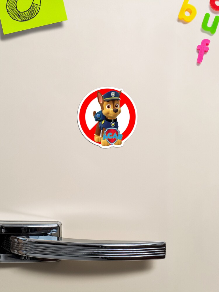 ACAB Paw Patrol Sticker Sticker for Sale by olivia122