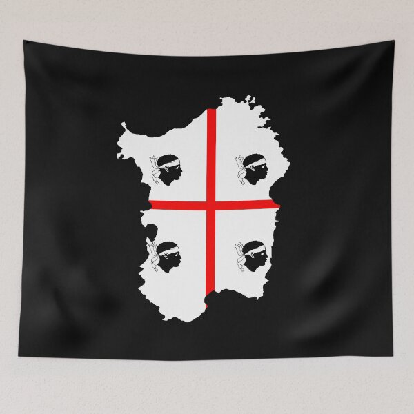 Item preview, Quattro Mori Sardinia flag designed and sold by aymen assassi.