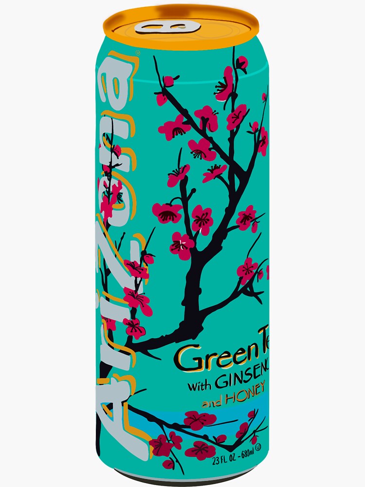 "Arizona Green Tea" Sticker for Sale by aelively34 Redbubble