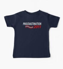 Vote Procrastination Baby Tee