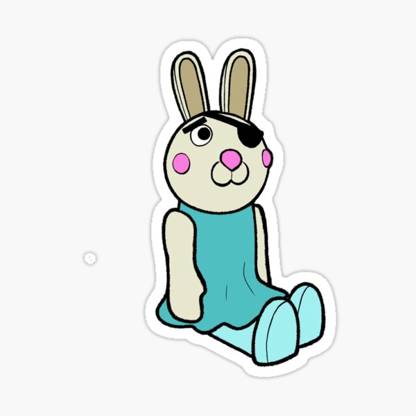 Rew Stickers Redbubble - tort cu roblox piggy