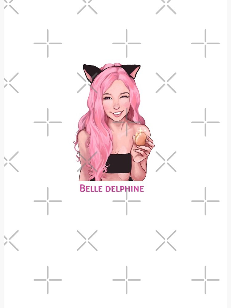 Belle Delphine Bath Water Art Board Print for Sale by Rainfalling