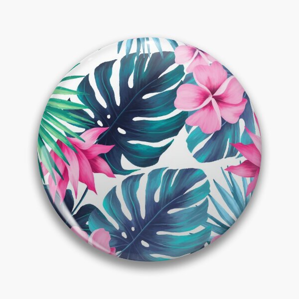 Item preview, Tropical Colorful Flowers designed and sold by Full Moon.