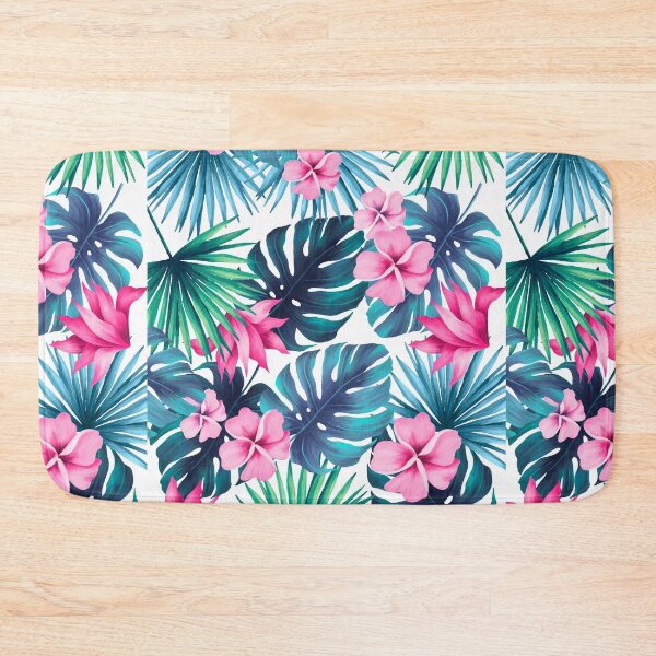 Item preview, Tropical Colorful Flowers designed and sold by Full Moon.